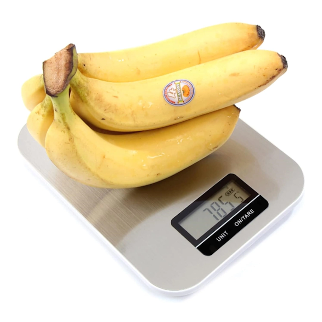 Hanging Kitchen Scale-6 Terencoyo 5kg Digital Kitchen Scale with Auto-Off and Backlight, Stainless Steel, Blue | RoxyStore