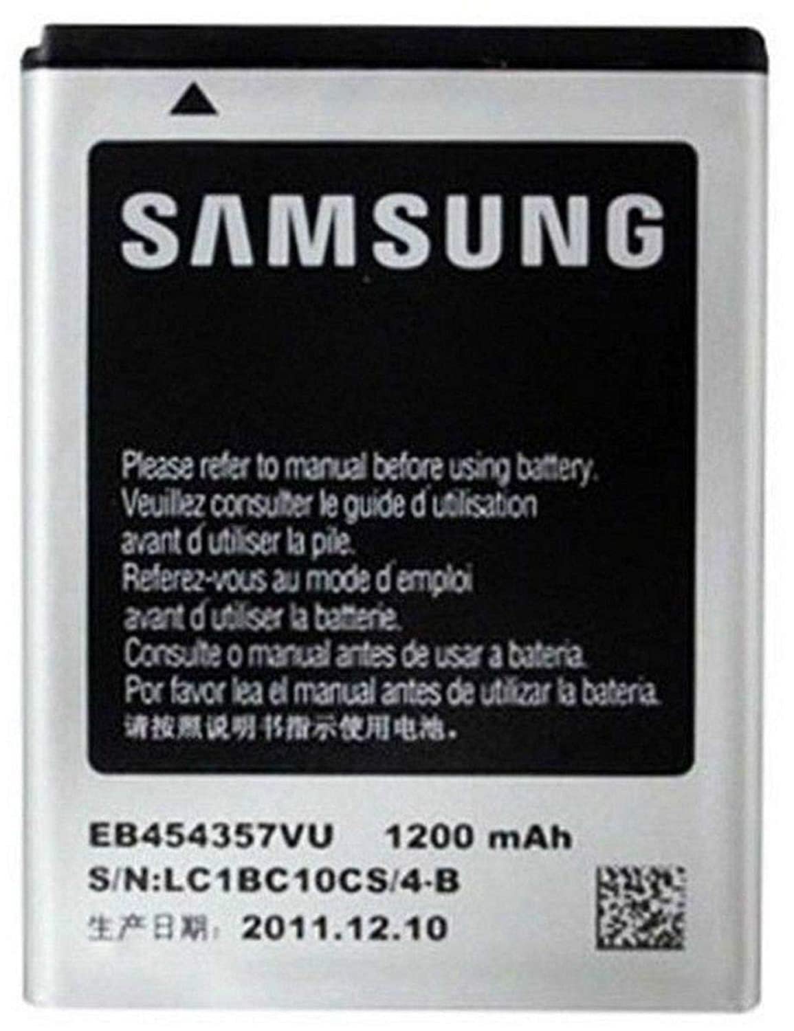 Version 1.0.0 بطارية سامسونج الذكية – متوافقة مع جالاكسي S5360 بسعة 1300 مللي أمبير في الساعة لأداء ثابت وطاقة تدوم أطول | RoxyStore