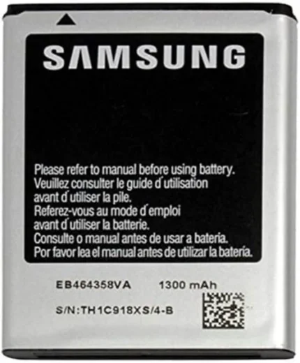 بطارية سامسونج الذكية – متوافقة مع جالاكسي S6102 بسعة 1300 مللي أمبير في الساعة لأداء قوي ومستقر