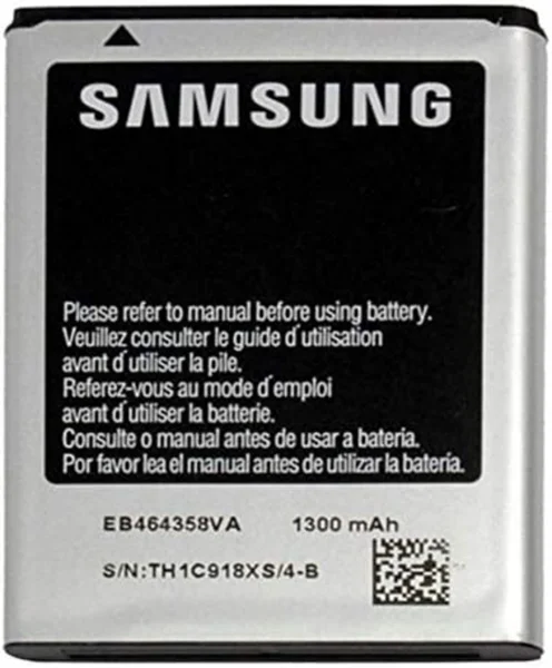 سسسسس بطارية سامسونج الذكية – متوافقة مع جالاكسي S6102 بسعة 1300 مللي أمبير في الساعة لأداء قوي ومستقر | RoxyStore