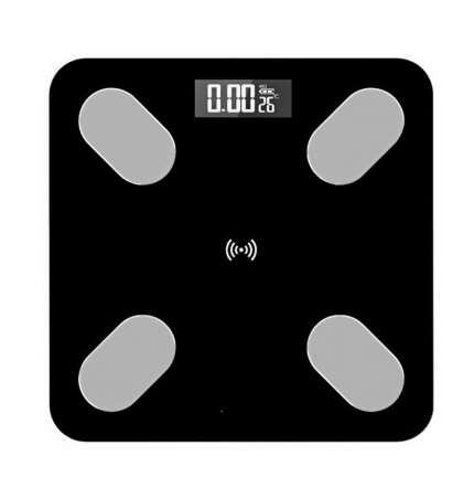 ميزان ذكي بلوتوث لقياس الوزن ونسبة الدهون – محلل مكونات الجسم مع تطبيق هاتف ذكي، معتمد FDA، يدعم BMI، حتى 180 كجم