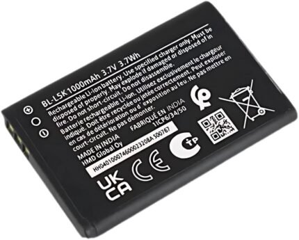 بطارية بديلة BL-l5K متوافقة مع نوكيا N85 N86 N87 8MP 2610S 701 C7 X7 C7-00 | سعة 1200 ميلي أمبير